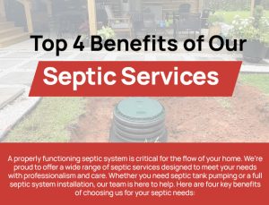 Top 4 Benefits of Our Septic Services [infographic]